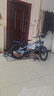 飛鴿兒童自行車(chē)6-12-18歲青少年山地車(chē)男女孩學(xué)生單車(chē)藍白20寸變速體 曬單實(shí)拍圖