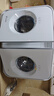 統帥（Leader）海爾出品 懶人內衣褲雙桶洗衣機 2KG洗烘一體 雙筒小型迷你 可搭滾筒 家電補貼XQGL20-ZHBD671WU1 曬單實(shí)拍圖