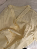 全棉時(shí)代（PurCotton）女士雙層紗布家居套裝 淺暖黃 L 曬單實(shí)拍圖
