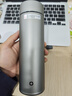 京東京造 純鈦保溫杯 茶水分離【內外純鈦】咖啡男女士水杯子 灰色 470ml 曬單實(shí)拍圖
