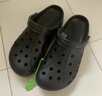 卡駱馳（CROCS）洞洞鞋貝雅卡駱班輕便耐磨一腳蹬休閑鞋|205089 深藍/辣椒紅-4CC 41 /42(260mm) 曬單實(shí)拍圖