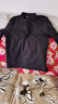 巍德（VAUDE）新品polartec抓絨長(cháng)袖保暖T恤衫戶(hù)外運動(dòng)排汗透氣打底衫男士 VAUDE黑 XL 曬單實(shí)拍圖