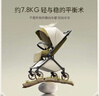 DearMom嬰兒推車(chē)羅馬假日雙向折疊可坐可躺輕便高景觀(guān)帶減震手推車(chē) Max 曬單實(shí)拍圖