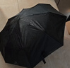 全自動(dòng)雨傘UV傘三折防紫外線(xiàn)遮陽(yáng)傘晴雨兩用防曬太陽(yáng)傘黑膠自動(dòng)傘 (自動(dòng)一鍵開(kāi)收）UV-黑色 曬單實(shí)拍圖