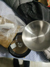 美廚（MAXCOOK）304不銹鋼炒鍋 帶蓋鍋具30cm三層鋼鍋 電磁爐燃氣爐通用MCC7911 曬單實(shí)拍圖