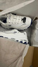 斯凱奇（Skechers）女鞋春季小白熊休閑鞋子厚底增高百搭運動(dòng)軟底老爹鞋99999863 白色/海軍藍色/WNV 37.5 曬單實(shí)拍圖