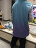 左西【2026夏上新】男童背心運動(dòng)套裝A類(lèi)撞色速干透氣潮 藍紫漸變 130 曬單實(shí)拍圖