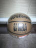 Wilson威爾勝馬年新款NBA絕塵系列ENCORE PLUS防塵皮革室外成人7號籃球 曬單實(shí)拍圖