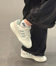 阿迪達斯（adidas）三葉草女鞋 26新款春季經(jīng)典復古運動(dòng)板鞋百搭潮流低幫休閑鞋子 漢玉白/奇妙淺灰藍 38 【內長(cháng)235mm】 曬單實(shí)拍圖