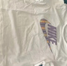NIKE 耐克童裝大LOGO短袖T恤2025年夏季女童背后扭結設計兒童休閑上衣 曬單實(shí)拍圖