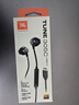 JBL TUNE 305C 有線(xiàn)耳機 Type-C接口 半入耳式耳機 電腦耳機 適用于USB-C 送朋友禮物推薦 黑色 曬單實(shí)拍圖