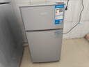 志高（CHIGO）小冰箱迷你小型家用冷藏冷凍兩用宿舍出租房用雙門(mén)辦公室電冰箱節能省電 【店長(cháng)推薦】48L銀色【一級能效丨全國聯(lián)?！?曬單實(shí)拍圖