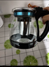 天喜（TIANXI）泡茶壺耐熱大容量玻璃茶壺加厚茶具茶水分離壺大容量泡茶器2000ml 曬單實(shí)拍圖