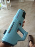 漫叮熊電動(dòng)脈沖水槍噴水玩具3-6-12歲兒童打水仗呲水玩具自動(dòng)吸水大容量 大號【珍珠白  脈沖版】手自一體吸水 套餐一 【單電池標配版】送護目鏡 曬單實(shí)拍圖