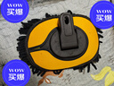 潔比世洗車(chē)拖把不傷車(chē)車(chē)用專(zhuān)用軟毛刷刷車(chē)擦車(chē)神器伸縮彎桿洗車(chē)刷 曬單實(shí)拍圖