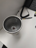 樂(lè )扣樂(lè )扣自動(dòng)攪拌杯磁力電動(dòng)咖啡杯可攪拌豆漿316不銹鋼杯水杯直飲杯 白色 400ml 曬單實(shí)拍圖