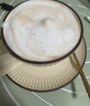 CLITON歐式咖啡杯拿鐵杯掛耳陶瓷辦公室杯碟套裝早餐牛奶杯一杯一碟一勺 曬單實(shí)拍圖