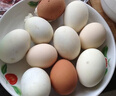 新鮮鮮雞蛋農家五谷喂養生鮮溏心蛋水煮蛋早餐超市 4枚 曬單實(shí)拍圖