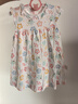 歡喜小熊寶寶連衣裙嬰兒夏天碎花裙子女寶夏裝外出衣服夏季新品純棉童裝 曬單實(shí)拍圖