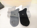 夢(mèng)特嬌襪子男士春夏季100%純棉7A抗菌防臭艾草精油襪休閑透氣運動(dòng)中筒襪 曬單實(shí)拍圖