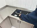 榮事達燃氣灶天然氣家用一級能效液化氣煤氣灶雙灶臺嵌入式臺式兩用灶具 鋼化玻璃 熄火保護+童鎖保護 天然氣 曬單實(shí)拍圖