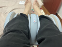 奧克斯（AUX）腿部按摩儀全自動(dòng)氣囊揉捏大腿小腿肌肉酸脹腳底足底按摩器足療機送老人長(cháng)輩爸媽38婦女節禮物實(shí)用 【頂配禮盒款·淺藍色】氣囊?jiàn)A捏+無(wú)線(xiàn)遙控+腳掌熱敷 曬單實(shí)拍圖