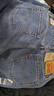 Levi's李維斯男士美式復古休閑經(jīng)典555寬松直筒牛仔褲 中藍色 31 (32) 曬單實(shí)拍圖