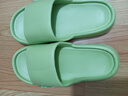 2026新款高級感涼拖鞋居家浴室洗澡防滑防臭拖鞋女夏季外穿不臭腳 綠色 38-39 曬單實(shí)拍圖