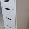 宜家（IKEA）ALEX阿來(lái)斯辦公室儲物柜邊角柜收納柜閣樓抽屜柜 白色 曬單實(shí)拍圖