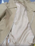 百圖betu女裝春季新款短外套工裝夾克寬松顯瘦抽繩外套2401T43 米白 M 曬單實(shí)拍圖