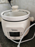 美的（Midea）電燉鍋煲湯鍋燉湯電砂鍋快燉 陶瓷燉湯盅母嬰輔食鍋燕窩熬粥 1.5L白瓷電燉盅大功率燉鍋MD-DGE1556 曬單實(shí)拍圖