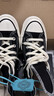 匡威（Converse）1970s 三星標經(jīng)典高幫鞋情侶運動(dòng)鞋學(xué)生鞋休閑帆布鞋男鞋女鞋 162050C 經(jīng)典黑 36 /3.5 曬單實(shí)拍圖