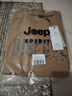 JEEP SPIRIT吉普長(cháng)袖t恤男春季美式潮牌設計感圓領(lǐng)上衣服重磅純棉休閑打底衫 曬單實(shí)拍圖