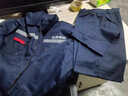藍之旺 防靜電工作服套裝男春秋季長(cháng)袖反光條工程服汽修勞保服定制工裝 藏藍色 【防靜電夏長(cháng)袖套裝】 L (170) 曬單實(shí)拍圖