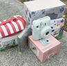 富士膠片instax立拍立得mini SE一次成像相機傻瓜旅游照相機相紙套裝 藍色美好定格標配 曬單實(shí)拍圖