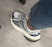 安踏AT2005丨潮流復古跑步鞋女鞋春季透氣舒適銀色運動(dòng)鞋 曬單實(shí)拍圖