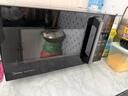 美的（Midea）微波爐變頻微波爐烤箱一體機 家用光波爐一級能效25升大容量900W大功率速熱平板式PC2323W 曬單實(shí)拍圖