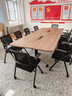 梓千折疊會(huì )議桌長(cháng)條桌培訓桌伸縮拼接多功能培訓機構課桌可折疊會(huì )議桌 五金配件 曬單實(shí)拍圖