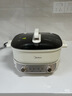 美的（Midea）火鍋專(zhuān)用鍋 電火鍋鴛鴦鍋電煮鍋 3分06秒速沸5.5L 分體多功能鍋火鍋鍋多用途鍋HGS282813 曬單實(shí)拍圖