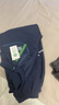 左西童裝男童褲子春兒童反光條衛褲2026新款中大童運動(dòng)褲 藏青色 170 曬單實(shí)拍圖