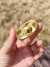 積存金古法黃金貔貅金元寶10g足金9999招財進(jìn)寶金錠投資收藏送禮 30g足金貔貅金元寶【國檢證簽】 曬單實(shí)拍圖