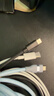 ANKER安克棉柔蘋(píng)果充電線(xiàn)雙頭type-c適用iPhone17/16promax/15/iPad/Mac電腦華為240W快充數據線(xiàn)1.8m藍 曬單實(shí)拍圖