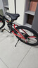 Jeep吉普自行車(chē)折疊山地車(chē)27速雙減震碟剎越野變速單車(chē)戰神黑紅三刀輪 曬單實(shí)拍圖