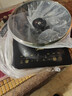 美的（Midea）電磁爐電陶爐家用 電磁爐2200W大功率猛火小型耐用易潔面板九檔火力電磁灶一體面板智能定時(shí)火鍋爐 【單灶+單鍋】大面板配鈦炒鍋 曬單實(shí)拍圖