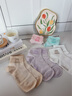 浪莎襪子女夏季中筒純棉女士透氣防臭網(wǎng)眼女襪夏季薄款5雙混色 曬單實(shí)拍圖