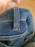 京東京造牛仔褲男高彈直筒褲子男款百搭男士休閑褲春夏季新款 深藍色 33 曬單實(shí)拍圖