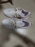 李寧輕風(fēng)丨跑步鞋女鞋減震回彈透氣柔軟輕便休閑慢跑跳繩運動(dòng)鞋 【單層賈卡】云霧白108-3 輕風(fēng) 36 曬單實(shí)拍圖