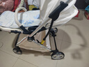 酷貝樂(lè )（coballe）嬰兒推車(chē)輕便遛娃神器新生兒嬰兒車(chē)0-3歲用折疊可坐可躺帶減震 極光白【4代】 曬單實(shí)拍圖