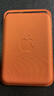 Apple/蘋(píng)果 iPhone 精織斜紋卡包-狐絨橘色 適用磁吸手機 背貼卡套公交地鐵信用卡卡包一體 曬單實(shí)拍圖