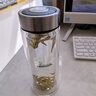 希諾雙層玻璃杯男家用商務(wù)辦公泡茶杯子過(guò)濾車(chē)載水杯XN-9302 345mL 曬單實(shí)拍圖